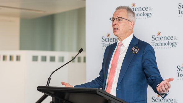 Paul Fletcher MP speaks at National Science Week Launch