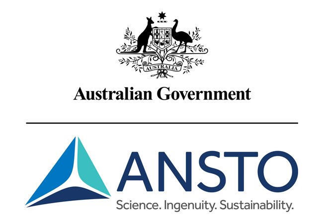 Australian Government ANSTO logo