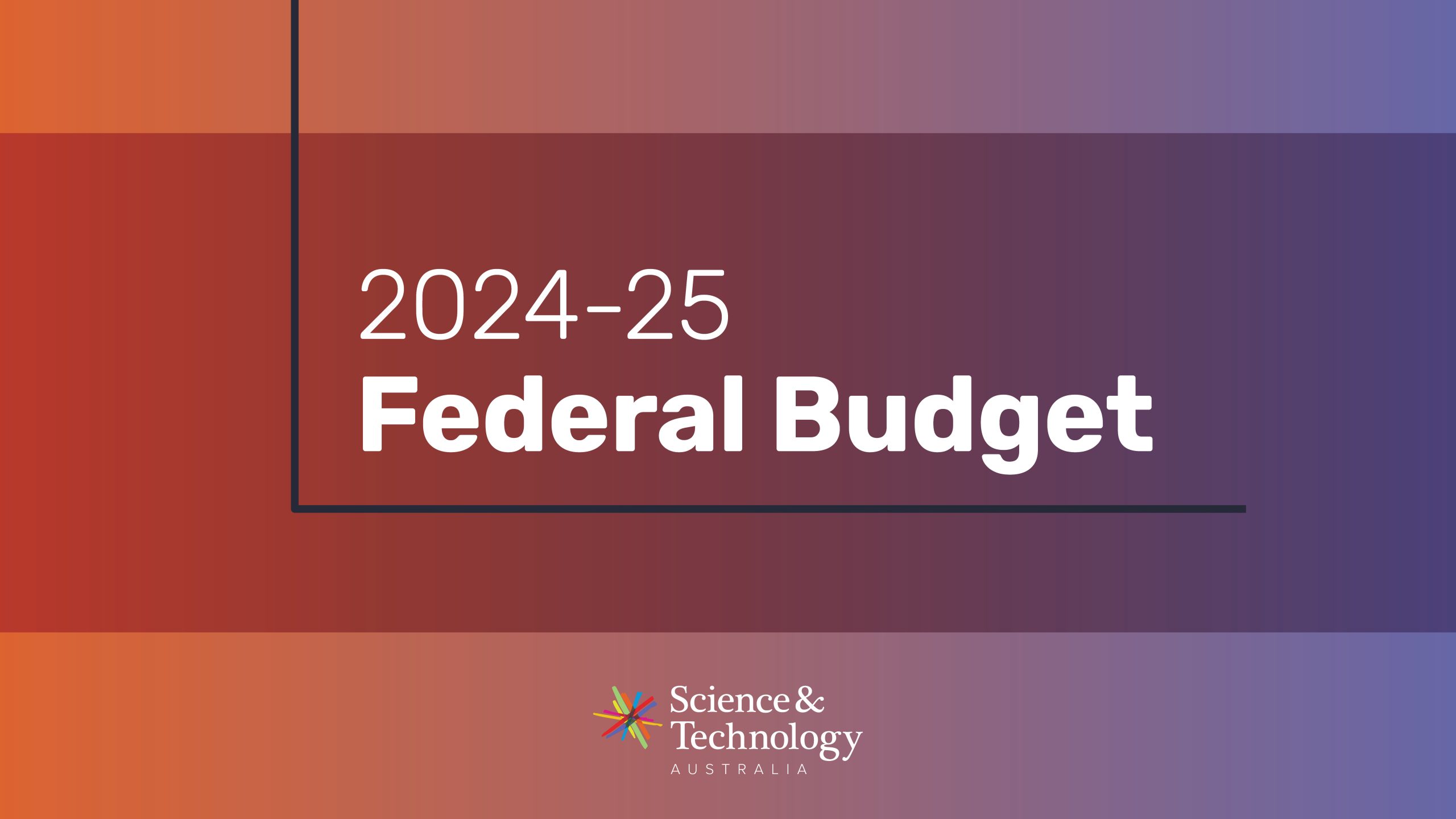 "2024–25 Federal Budget"